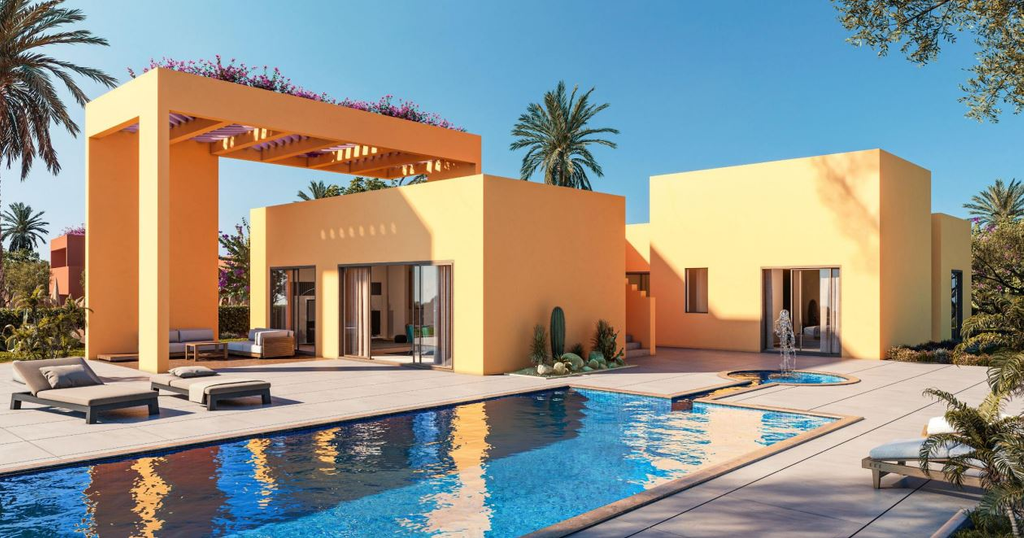 Вилла на берегу Красного моря