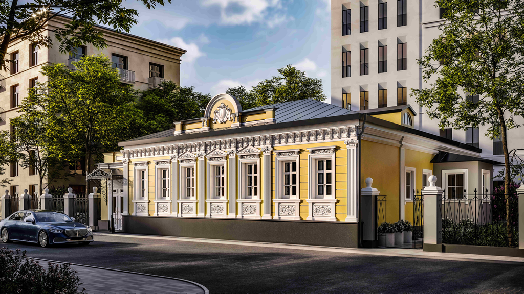 Историческая усадьба в Хамовниках