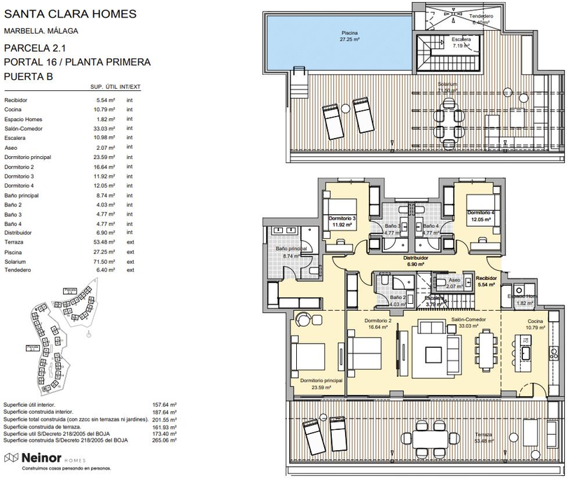 Апартаменты в Santa Clara Homes