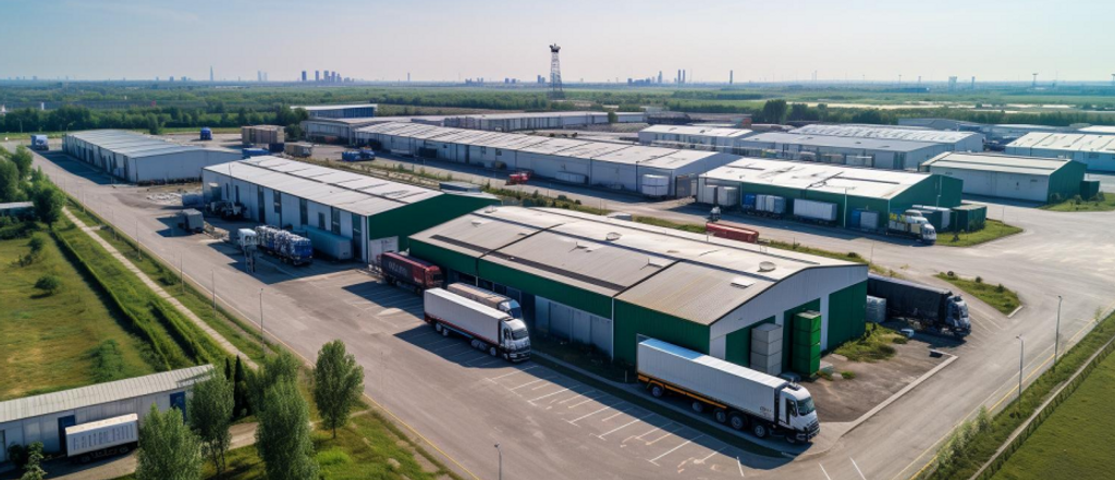 Индустриальный парк в 10км от Санкт-Петербурга